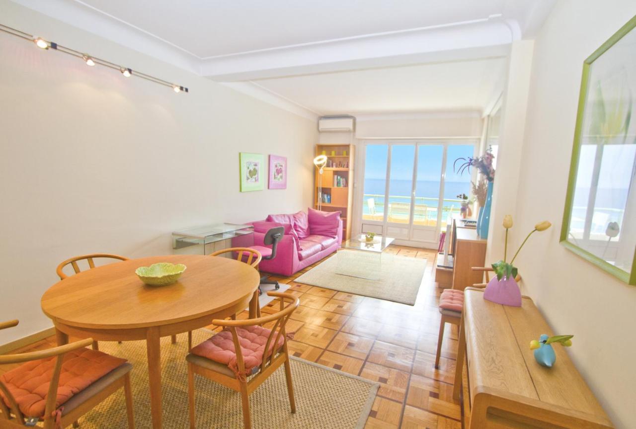 Top Floor Miramar Sea Front Apartment Ница Екстериор снимка